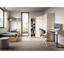 ALESSIO-02 gyerekszoba, Bézs-homok/Tölgy olajozott