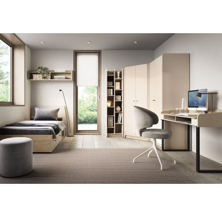 ALESSIO-02 gyerekszoba, Bézs-homok/Tölgy olajozott