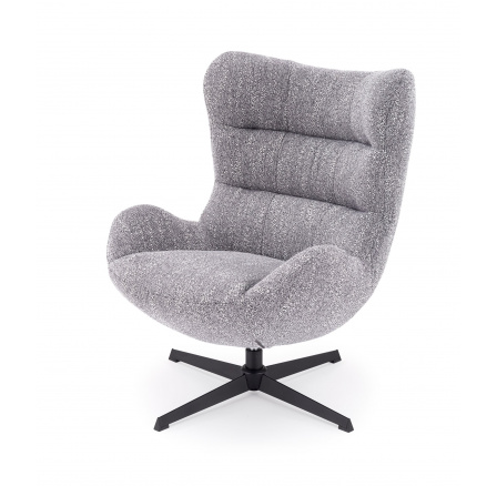 Forgó szék JACKIE, Szürke/Fekete