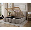 Bed Edvige+ wooden frame/ gas lift / bedding box 160x200 Royal 20 Not applicable 1