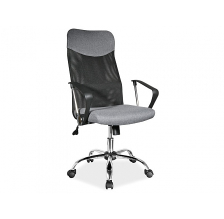 Irodai szék Q-025, szürke szövet