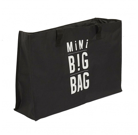 Összecsukható bevásárlótáska M méret     Fekete