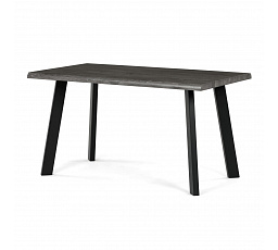 Étkezőasztal 140x80cm, MDF, szürke tölgy, HT-F4514 GREY