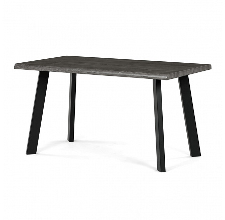 Étkezőasztal 140x80cm, MDF, szürke tölgy, HT-F4514 GREY