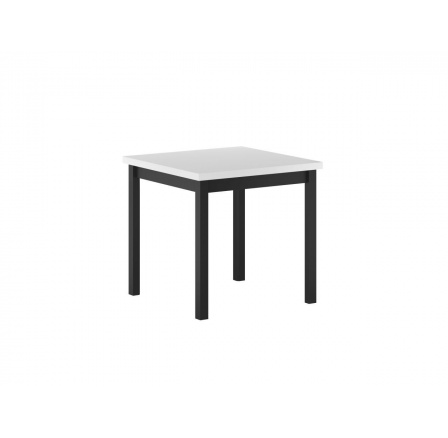 Fehér/fekete asztal 80x80 ST25-FX