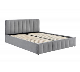 Kárpitozott ágy 160x200 szürke LT1-FXJG