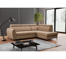 Sedací souprava Faria pravá světle hnědá