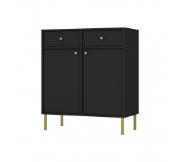 Komoda Tomila 826/2, černý grafit