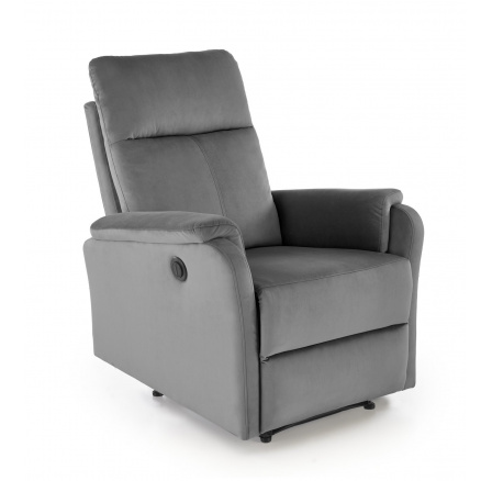 Elektromosan állítható CROCUS fotel, Szürke Bluvel 14