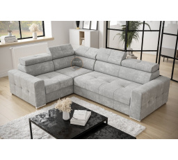 NAROŻNIK Z FUNKCJĄ SPANIA MARGO II 270X197 - lewa , Wybierz własny kolor - Zapisz swój wybór - Galeria tkanin poniżej