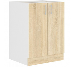 Kuchyňská dolní skříňka SALLY 60-D-2F-BB, Dub sonoma