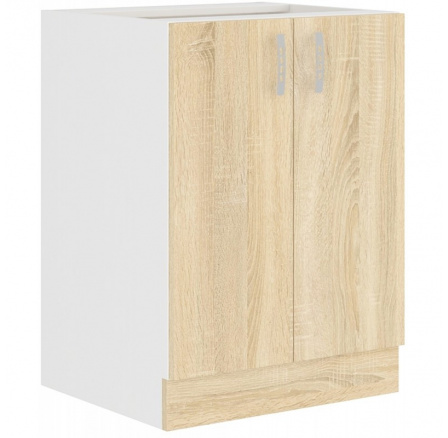 Kuchyňská dolní skříňka SALLY 60-D-2F-BB, Dub sonoma