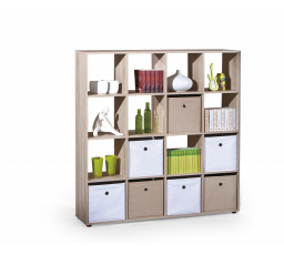 LUINI 16 könyvtár, sonoma tölgy