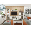BLANCO 27 sosna śnieżna/MDF new grey - szafa