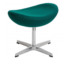 Sötétzöld kasmír tojás lábtartó 45 Premium