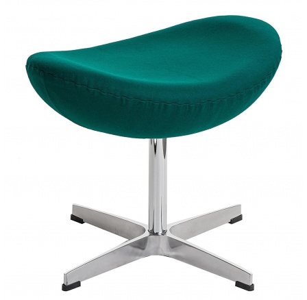 Sötétzöld kasmír tojás lábtartó 45 Premium