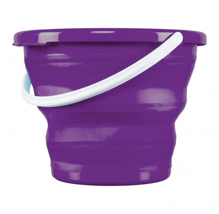 Összecsukható vödör 10L lila