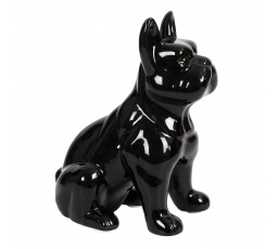 Francia bulldog figura M fekete