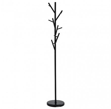 Věšák, kov, černá, 83766-02A BK