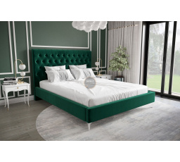 ŁÓŻKO VALENTINO - 140x200 , Wybierz własny kolor - Zapisz swój wybór - Galeria tkanin poniżej