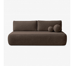 Sofa Rozkładana ARVETO Mocca Boucle