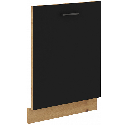 Mosogatógép ajtó panel nélkül MODENA - ZM 713x596, Artisan tölgy/Fekete matt+Artisan tölgy Mosogatógép ajtó panel nélkül MODENA - ZM 713x596, Artisan tölgy/Fekete matt+Artisan tölgy