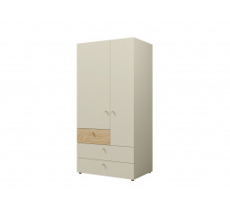 Skříň Yuva R2 béžová/dub