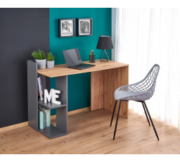 FINO íróasztal, Antracit/Wotan tölgy