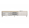 AMILIO RTV 220 1K1SZ - cashmere / dąb olejowany / uchwyty cashmere / nogi cashmere