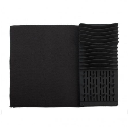 Csepegtető, edényszárító Airy fekete