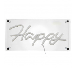 Happy Neon LED lámpa