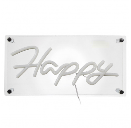 Happy Neon LED lámpa