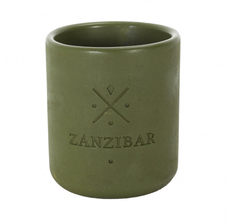 Earth Zanzibar zöld gyertya