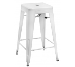 Párizs bárszék 75 cm. fehér insp. Tolix