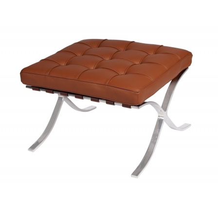 BA1 lábtartó világosbarna természetes bőr