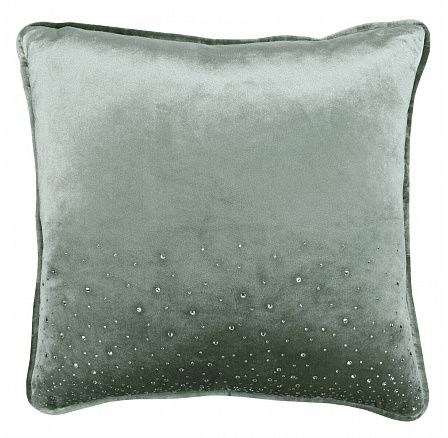 Párna töltettel - világoszöld szegéllyel, 100% poliészter, 50 x 50 cm Párna töltettel - világoszöld szegéllyel, 100% poliészter, 50 x 50 cm