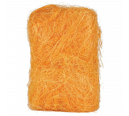 Sizálszál - csomagolás 500 g, szín sárga-narancssárga