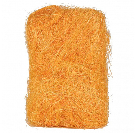 Sizálszál - csomagolás 500 g, szín sárga-narancssárga