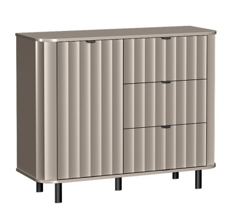 NOVADO NV-3 komód, Agyag Szürke