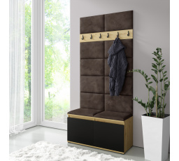 EMI 1 előszobafal, Trinity 08/Artisan + fekete