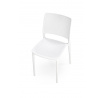 Rakásolható étkezőszék K514, Fehér