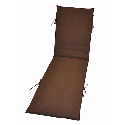 UNI napozóágy párna, 55 cm széles, barna melír színű UNI napozóágy párna, 55 cm széles, barna melír színű