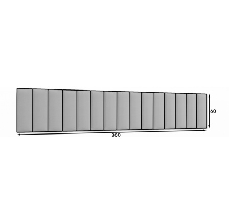Quadratta 300x60 Monolit 77 300x3.5