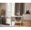 Dullum 60 Coffee Table White Biały 60x45 Not applicable