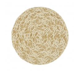 Juta tányéralátét bézs 38 cm