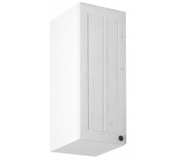 Konyhai felső szekrény PROWANSJA G30 - Bal, Fehér/Andersen Fenyő