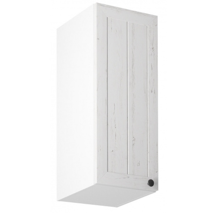 Konyhai felső szekrény PROWANSJA G30 - Bal, Fehér/Andersen Fenyő
