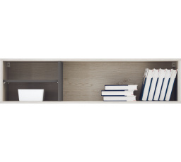 REMO RM14 polc, Fehér Wilton Tölgy/Fehér Lux/Antracit