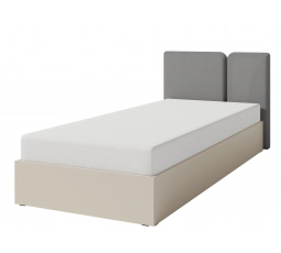 LUCA LC 13 ágy, Bézs-homok/Tölgy olajozott