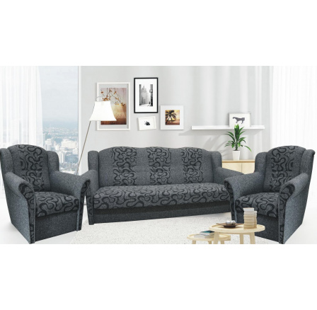 Sedací souprava Agáta 3f+1+1 Optik/Orion 91046